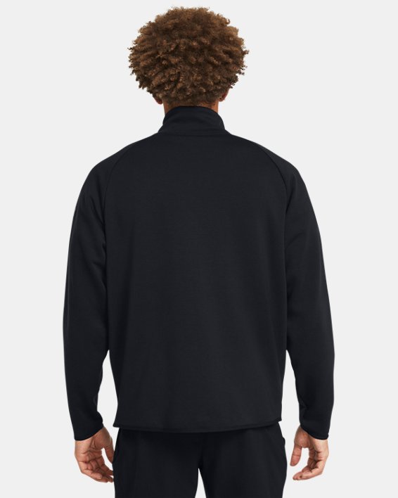 Men's UA Unstoppable Fleece Track Jacket, Black, pdpMainDesktop image number 1